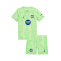 Kids Barcelona Custom Third Away Soccer Kits 2024/25 UCL