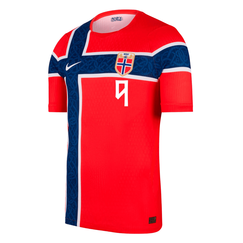 Norway HAALAND #9 Player Version Home Soccer Jersey World Cup 2026