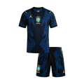 Kids Brazil Away Soccer Kits World Cup 2026