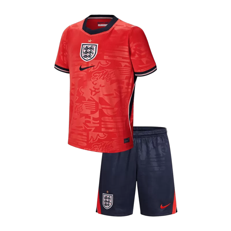Kids England Away Soccer Kits World Cup 2026
