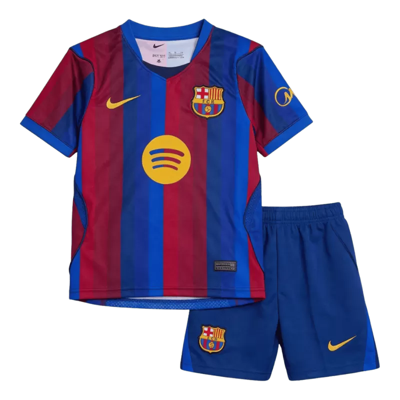 Kids Barcelona Home Soccer Kits 2026/27