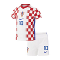 Kids Croatia MODRIĆ #10 Home Soccer Kits World Cup 2026