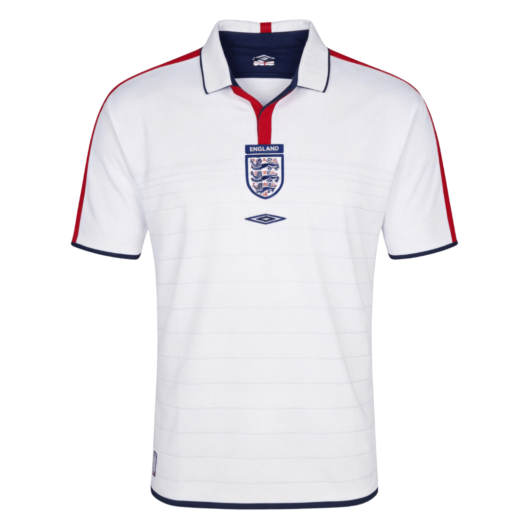 Retro Soccer Jersey England Home Euro Cup 2004