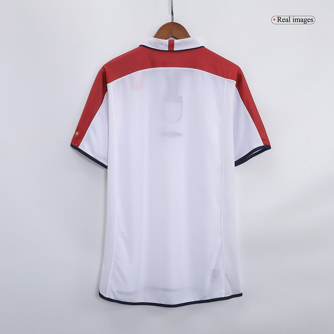 Retro Soccer Jersey England Home Euro Cup 2004