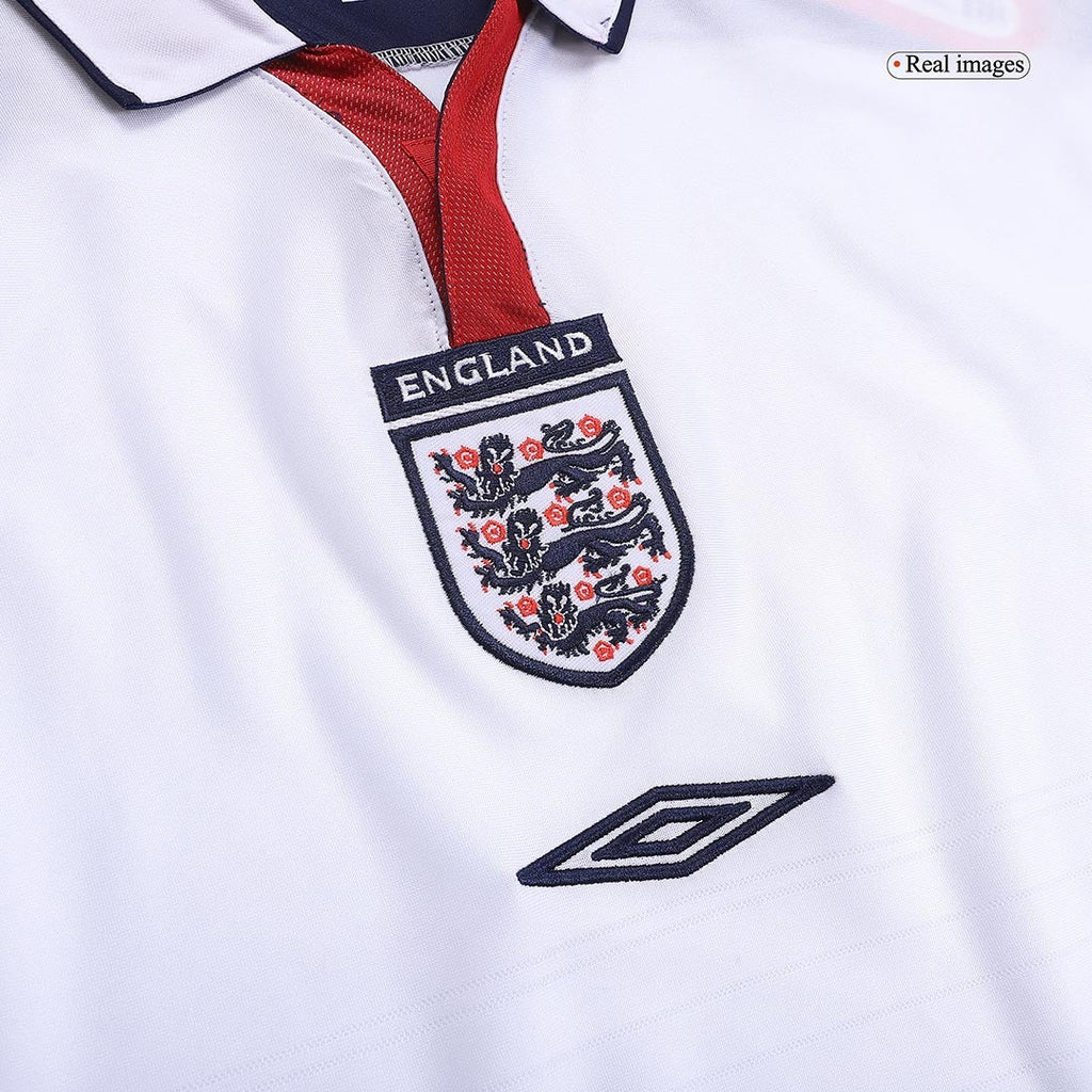 Retro Soccer Jersey England Home Euro Cup 2004