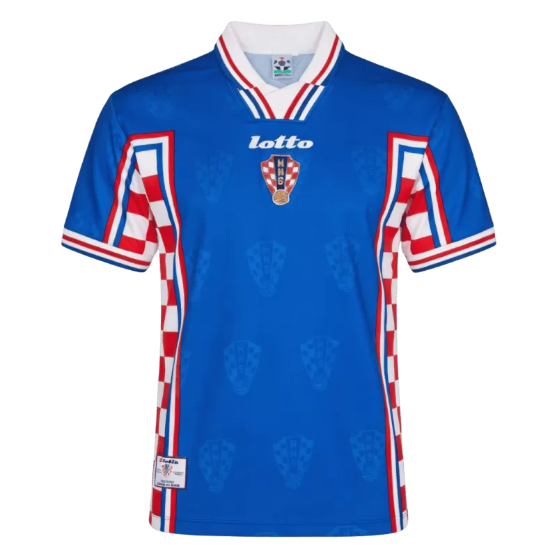 Retro Soccer Jersey Croatia Away World Cup 1998