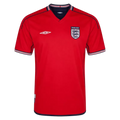 Retro Jersey England Away World Cup 2002