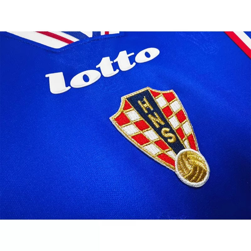 Retro Soccer Jersey Croatia Away World Cup 1998