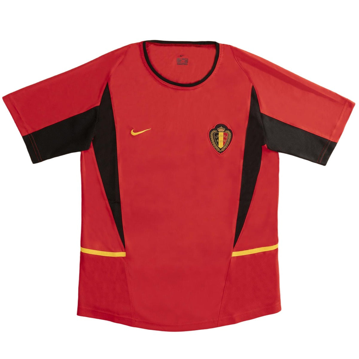 Retro Soccer Jersey Belgium Home World Cup 2002