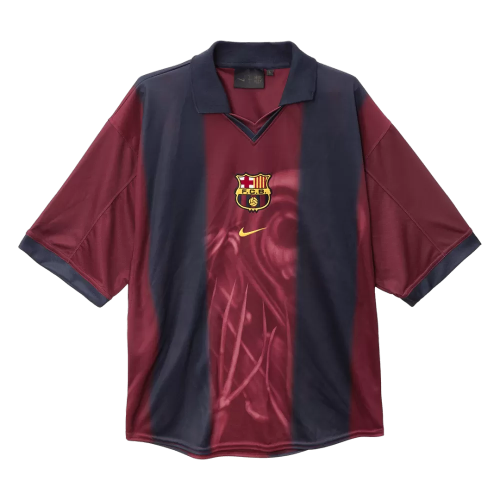 FC Barcelona Cactus Jack Travis Scott Retro 2000/01 Football Jersey